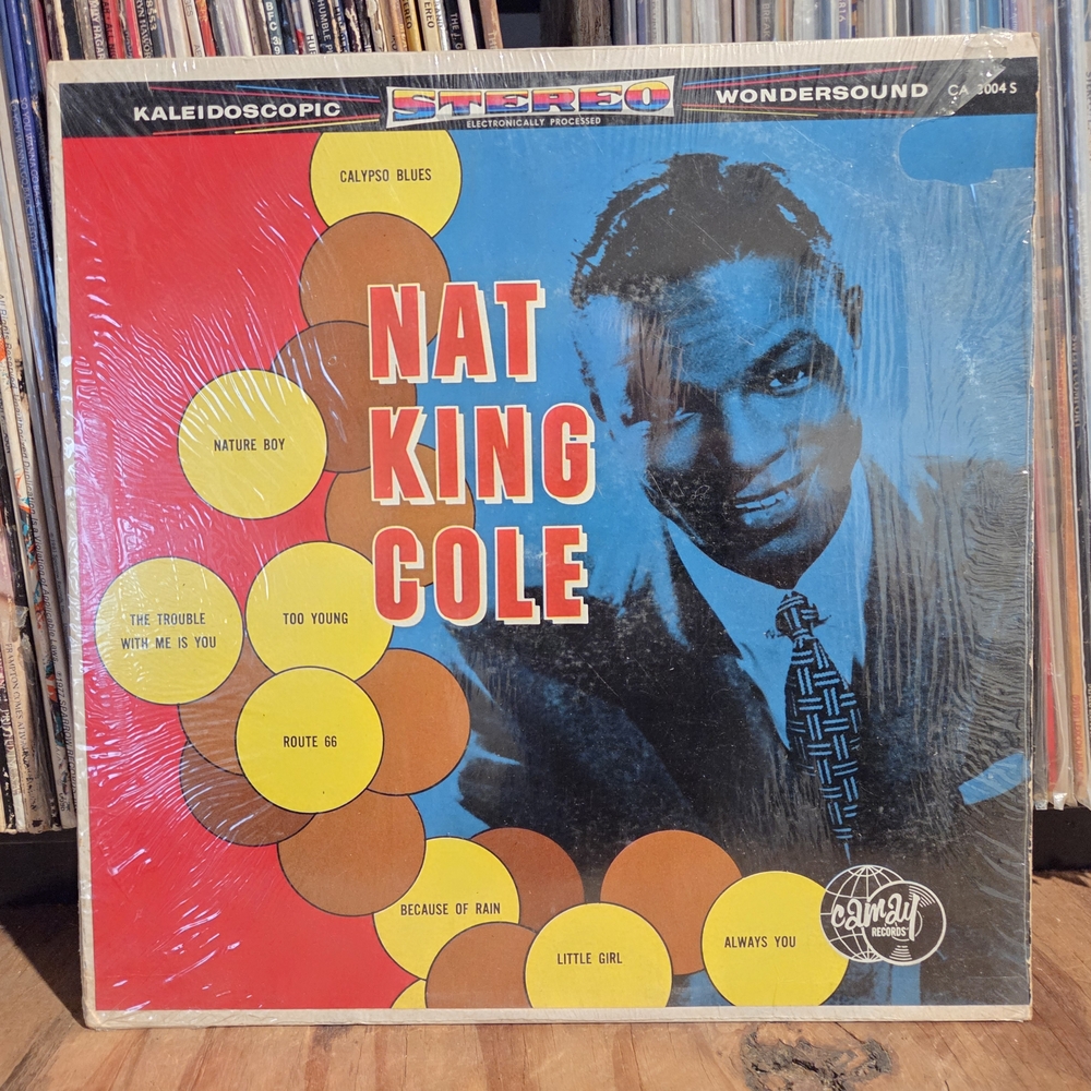 Vintage Nat King Cole "rare golden goodies" vinyl
